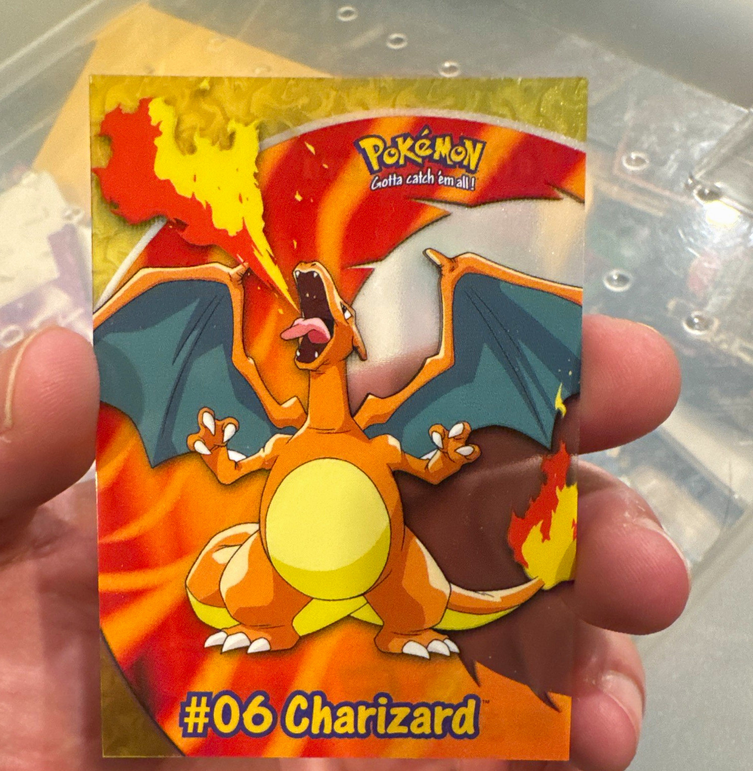Topps Pokémon TV Animation Edition Charizard #06 PC3 Trading Card 2000 English