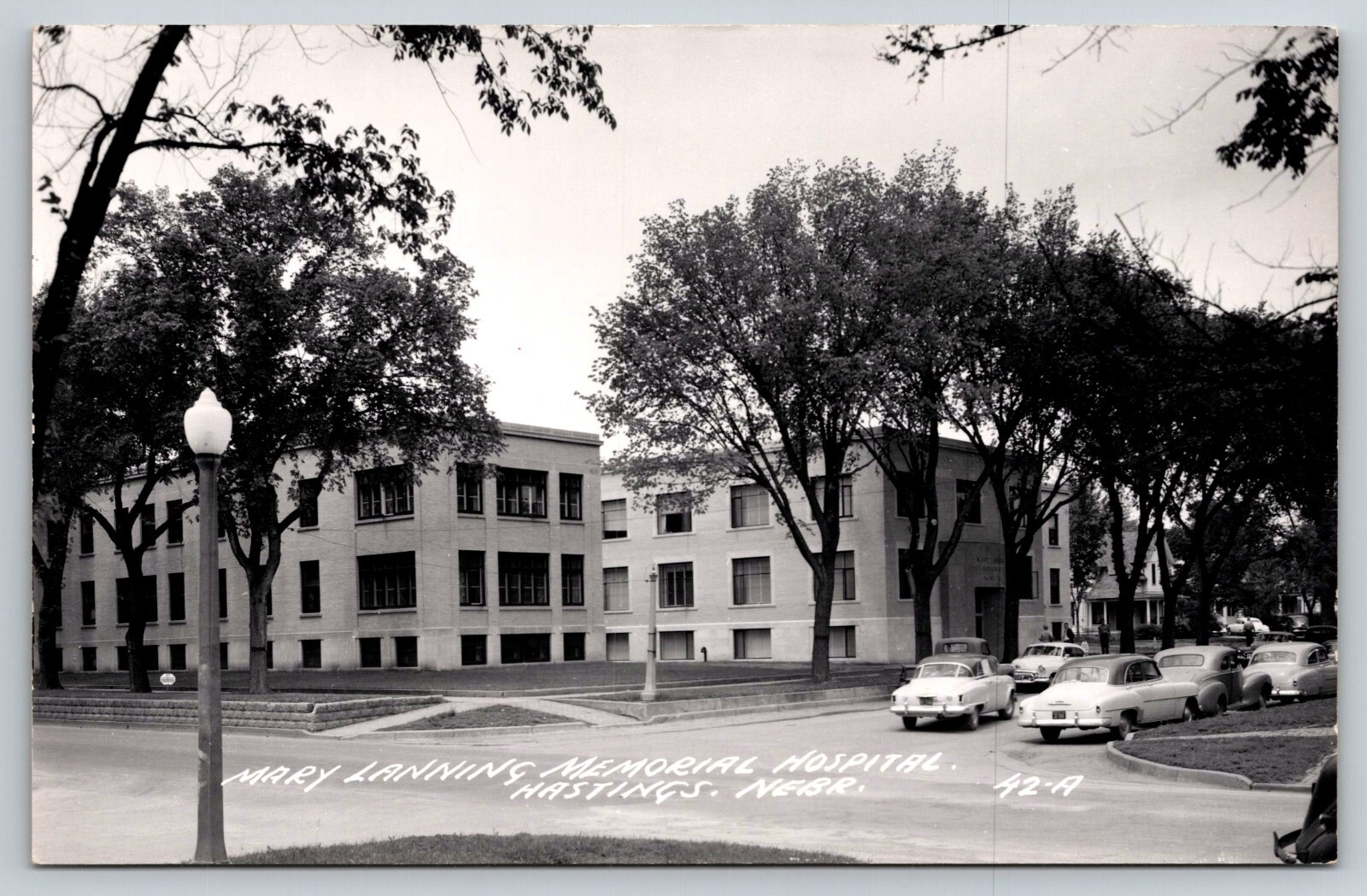 RPPC Hastings Nebraska Mary Lanning Memorial Hospital Postcard RPPC Hastings Nebraska Mary Lanning Memorial Hospital Postcard