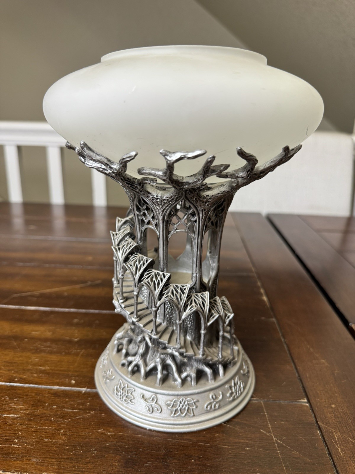 Lord of the Rings Lothlorien Elven Candle Holder Noble Collection MMV Vintage