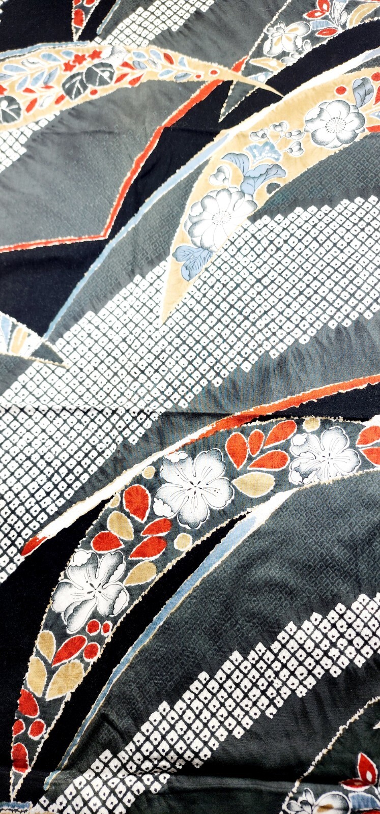 Vintage Fabric * floral * 100% cotton - 37 Vintage Fabric * floral * 100% cotton - 37