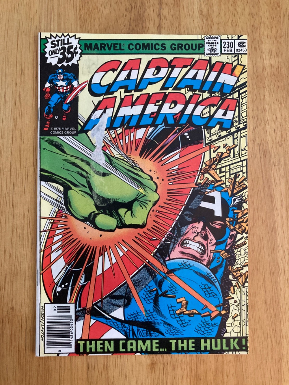 CAPTAIN AMERICA #230 (1979) *Key* (VF/NM) Bright & Glossy, But Flaw (Read...)