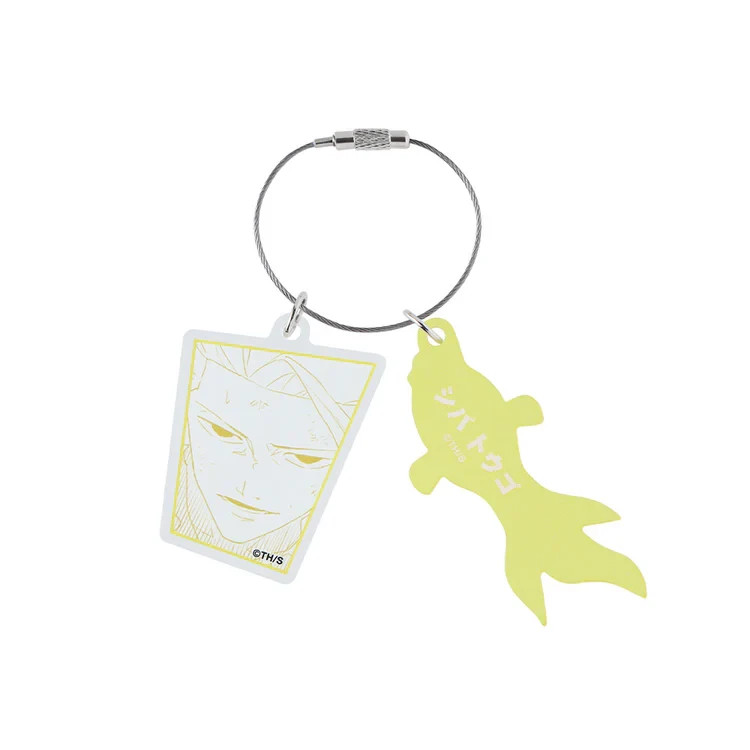 Kagurabachi Double Acrylic Keychain Shiba Tougo New Jump Shop limited Japan