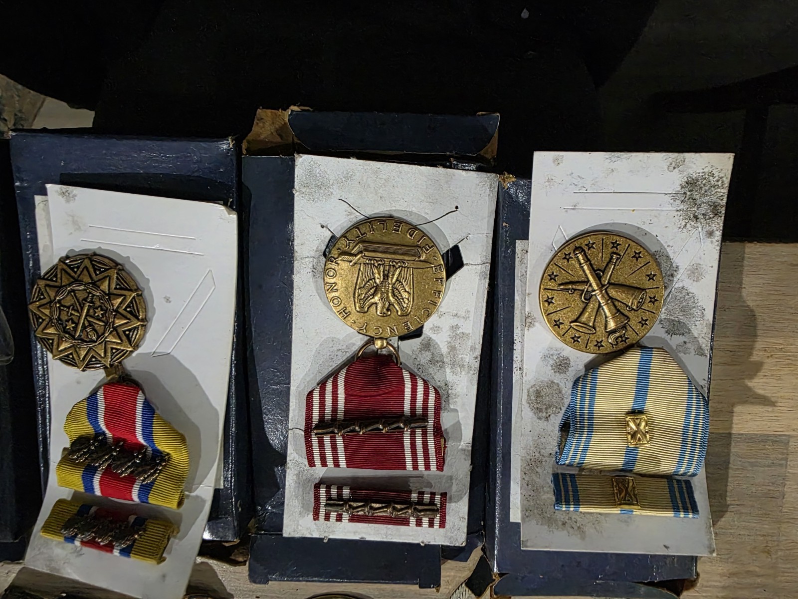 WW2 Medals With Name Engraved On Back Of One With The Set