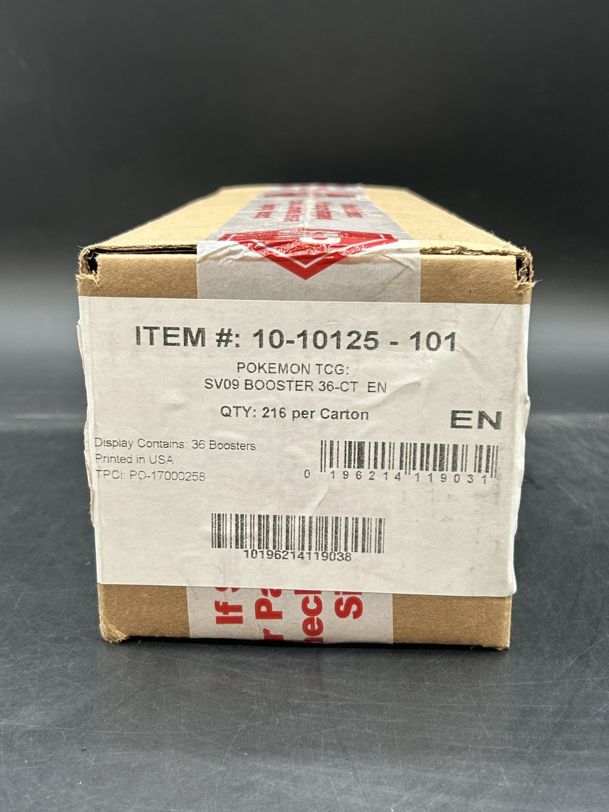Pokemon TCG SV09 Journey Together Booster Box Case SEALED Pokemon TCG SV09 Journey Together Booster Box Case SEALED