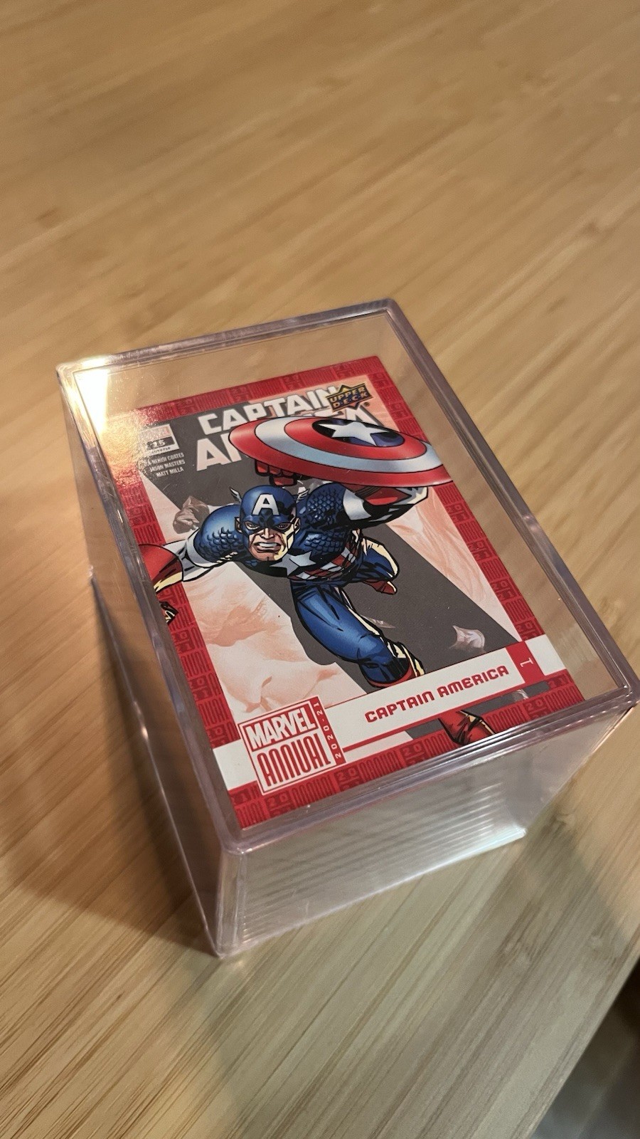 2020-21 Upper Deck Marvel Annual Trading Card Complete 100-Base Card Set