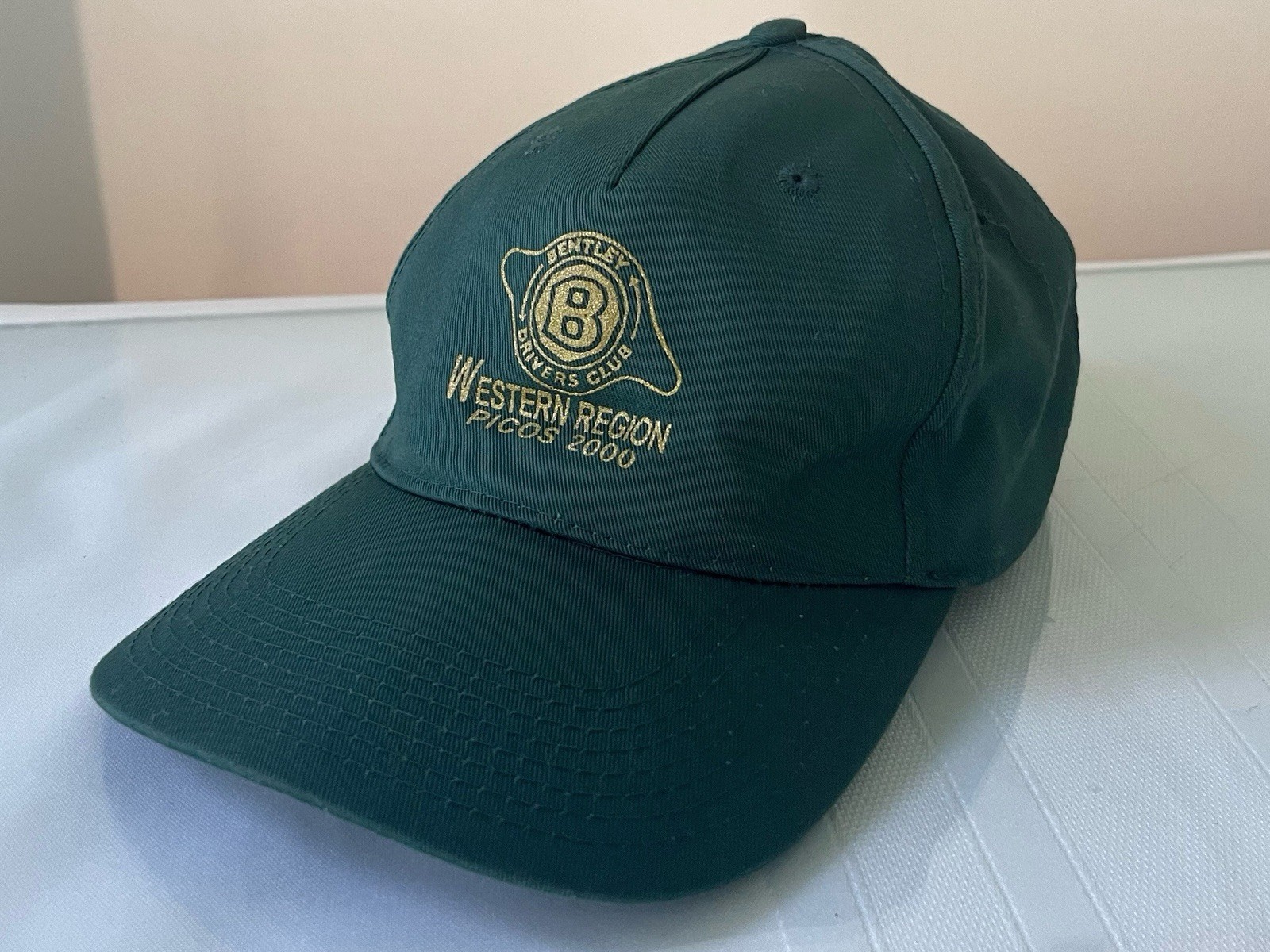Vintage Unisex Adjustable Bentley Drivers Club Baseball Cap Hat Picos 2000