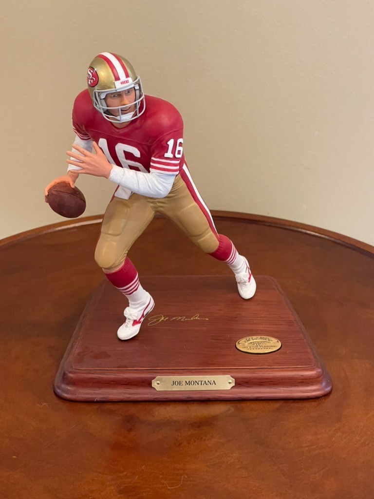 Joe Montana Danbury Mint Figurine