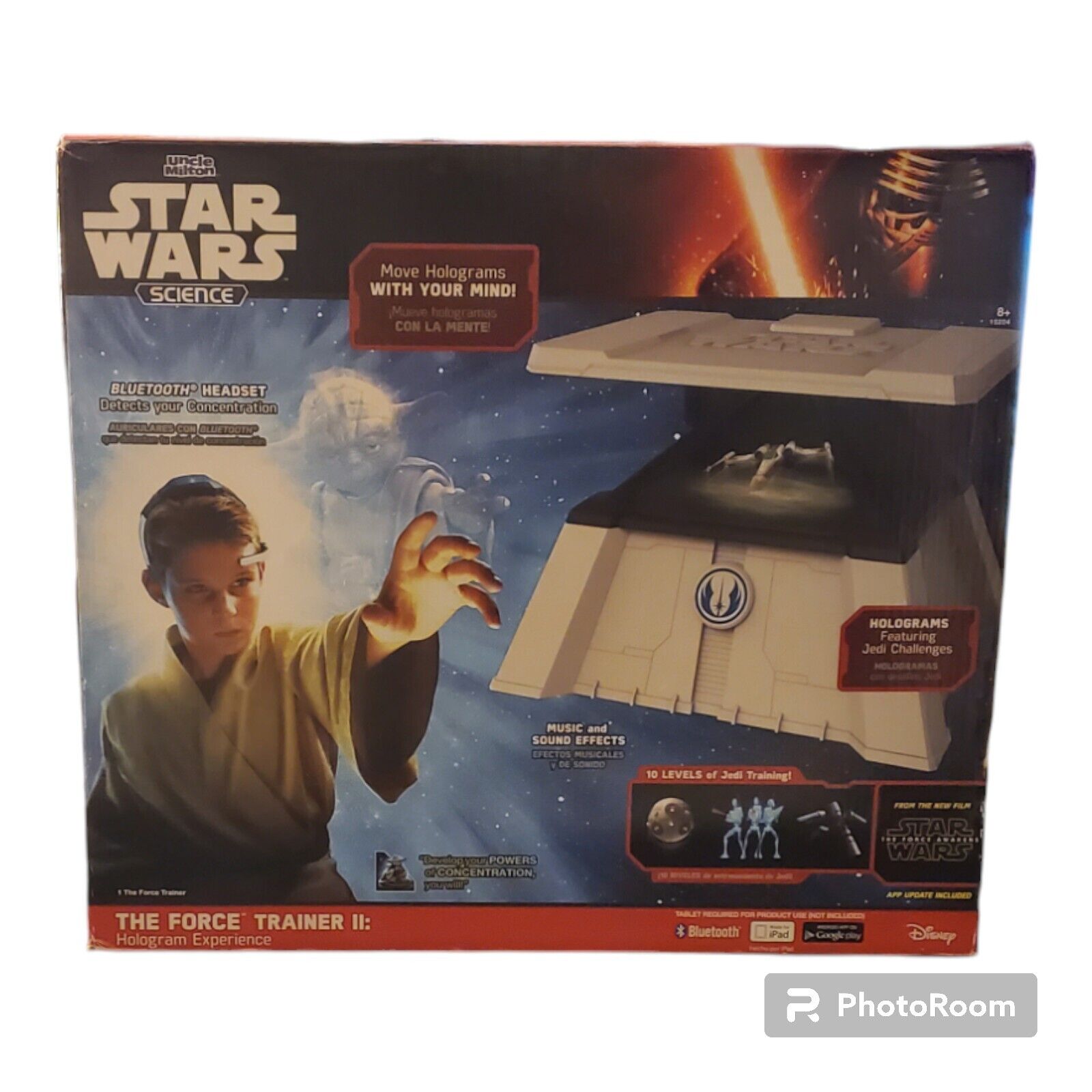 NEW Star Wars The Force Trainer II Hologram Experience Uncle Milton SEALED
