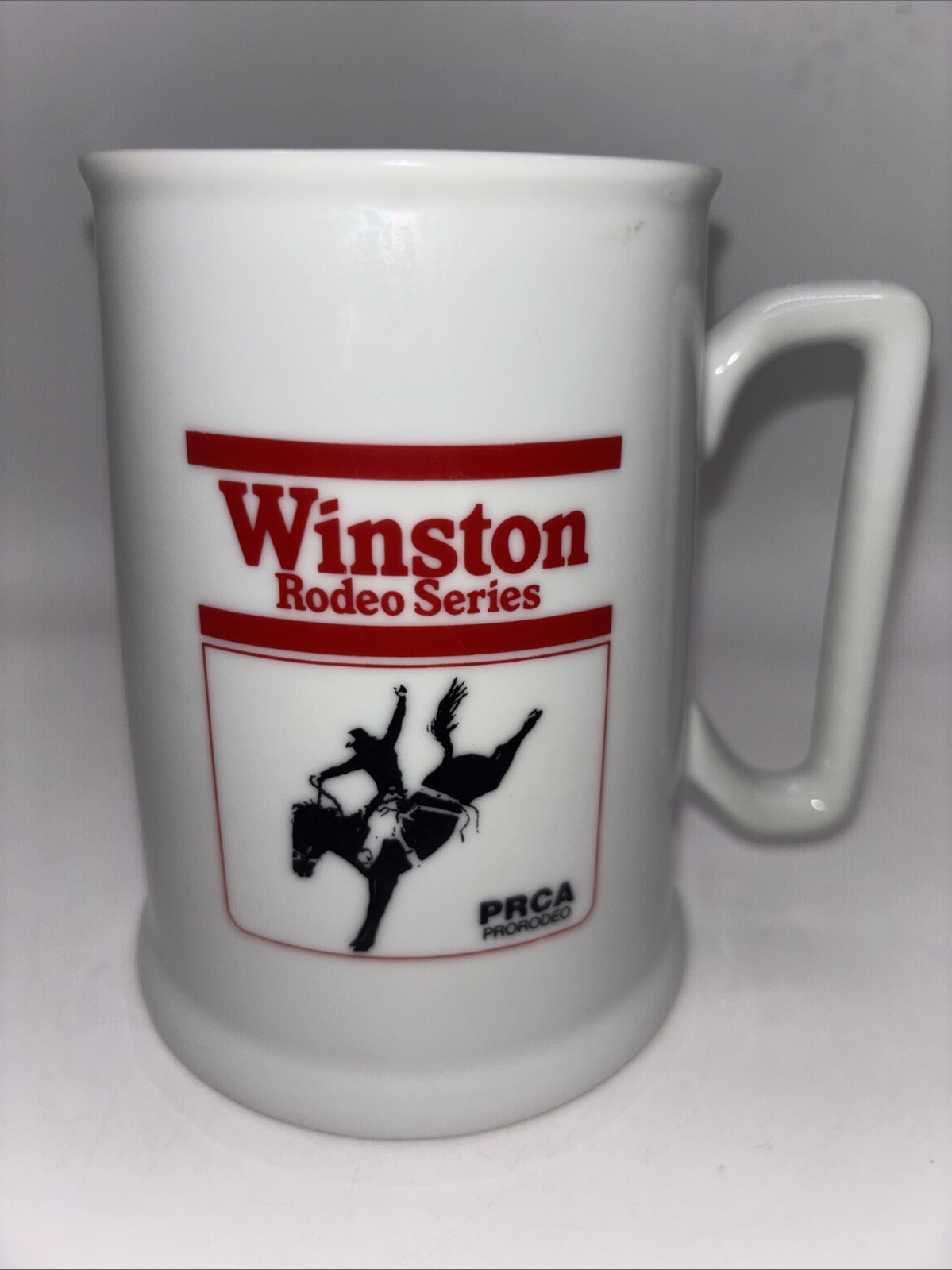 Winston Rodeo Series Coffee Mug Beer Mug PRCA Prorodeo Vintage Collectable 18 oz Winston Rodeo Series Coffee Mug Beer Mug PRCA Prorodeo Vintage Collectable 18 oz