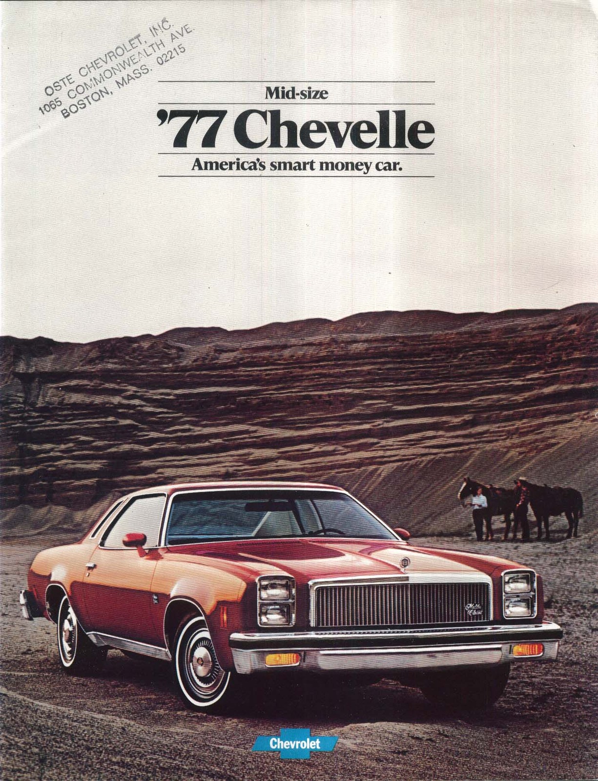 1977 Chevelle sales brochure