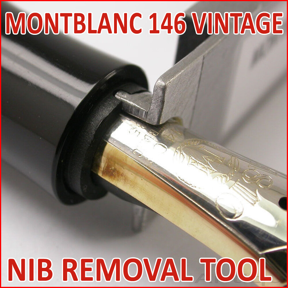 1950-95 MONTBLANC 146 NIB REMOVAL TOOL DISASSAMBLE WRENCH KEY PEN REPAIR RESTORE 1950-95 MONTBLANC 146 NIB REMOVAL TOOL DISASSAMBLE WRENCH KEY PEN REPAIR RESTORE