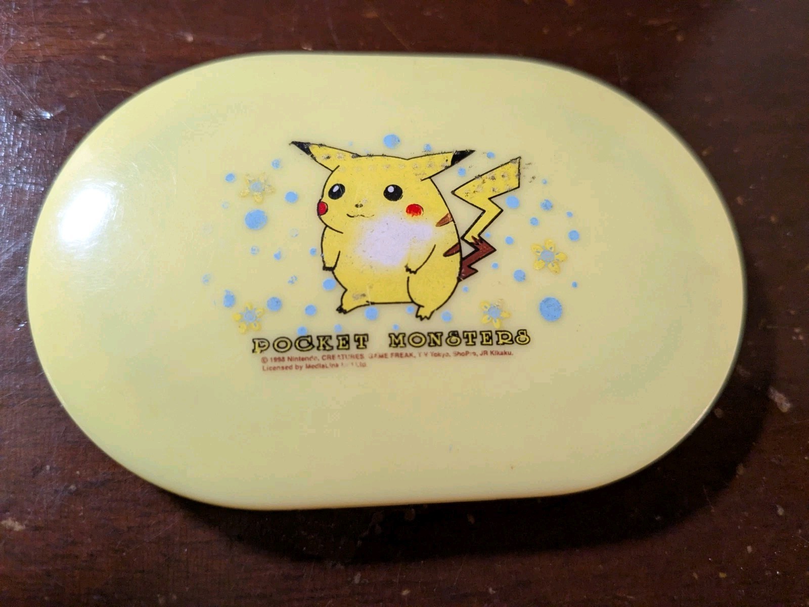 Vintage RARE Pokémon Pocket Monsters Pikachu 1998 Comb Mirror Nintendo Japan 