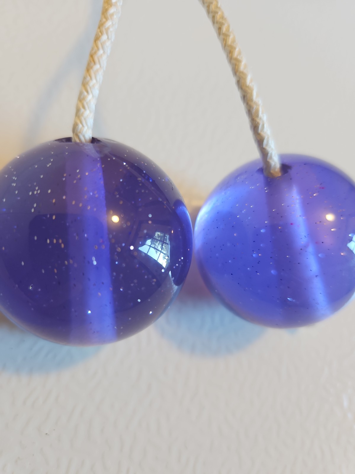 Vintage 1970s Clacker Balls - Retro Nostalgia Memorabilia Display Piece