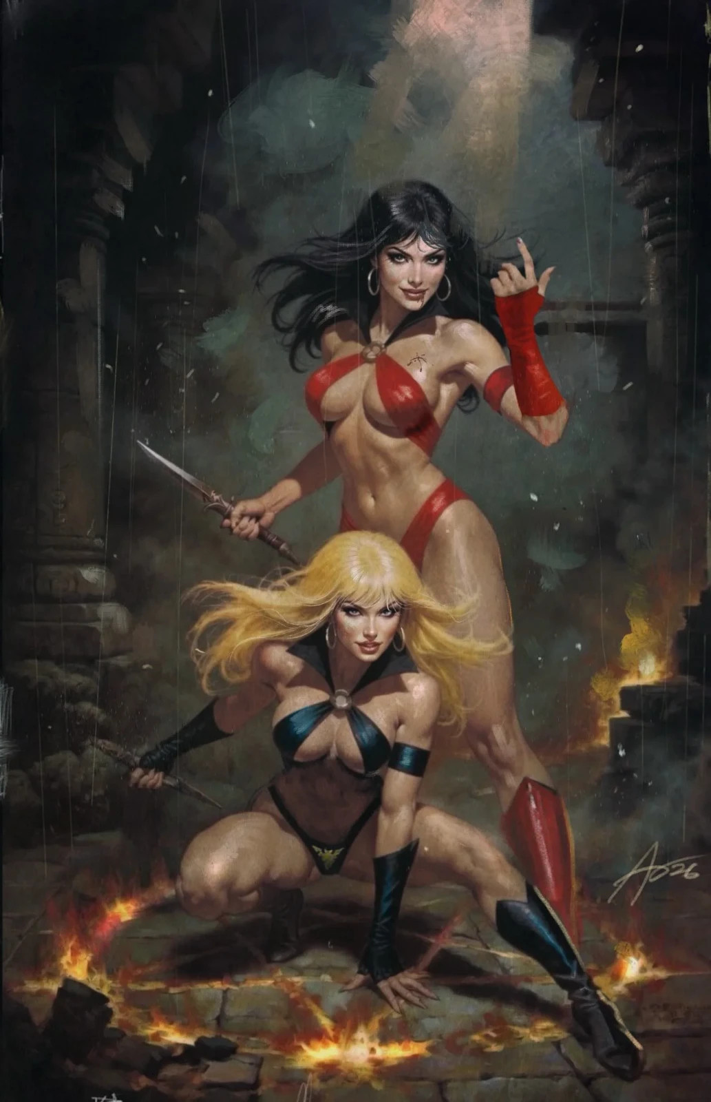 Vampirella #5 Full Art Variant by Rudy AO (Limited 500) Vampirella #5 Full Art Variant by Rudy AO (Limited 500)