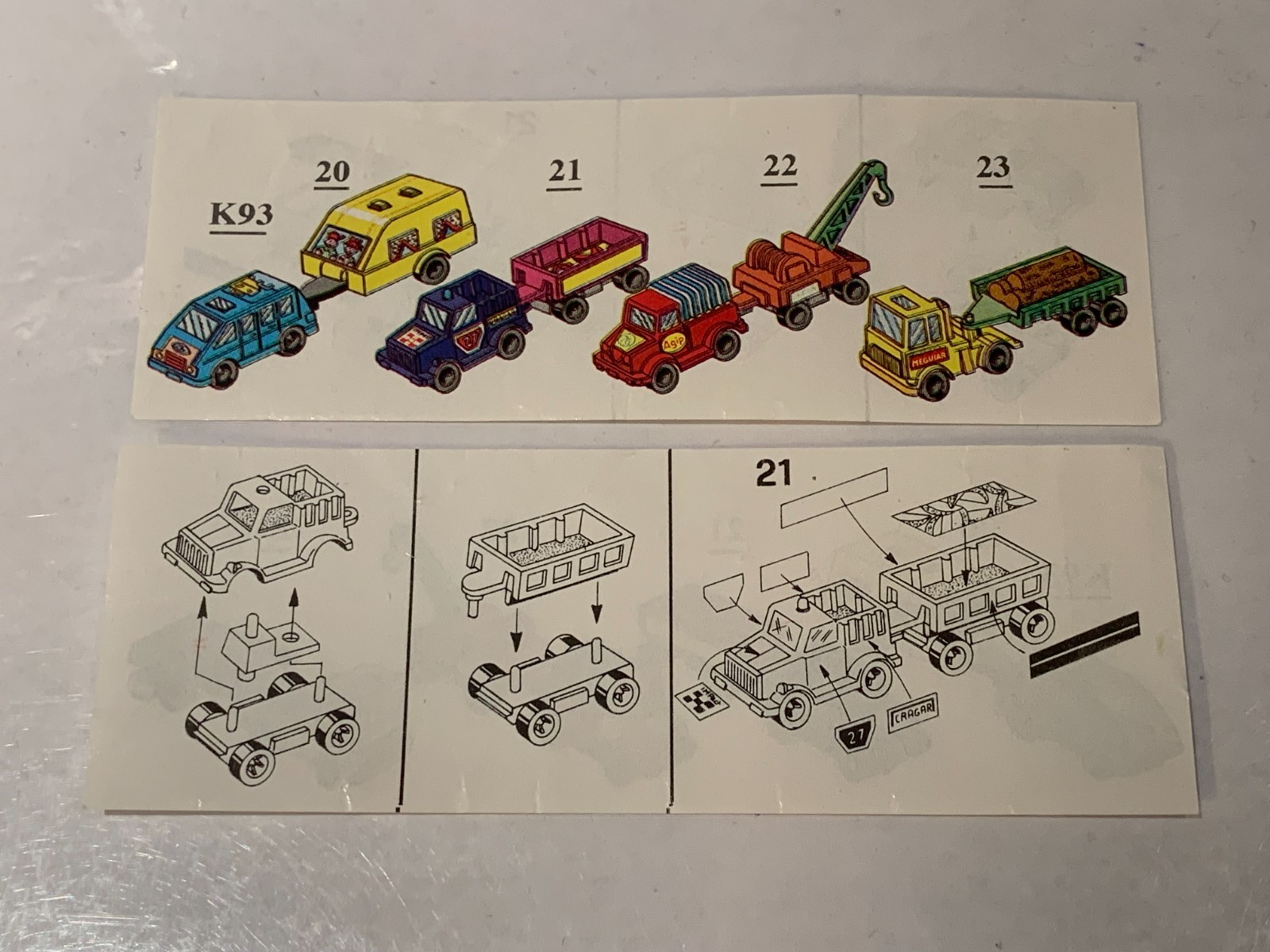 K93n21 BPZ of Truck with Trailer K93n21 BPZ of Truck with Trailer