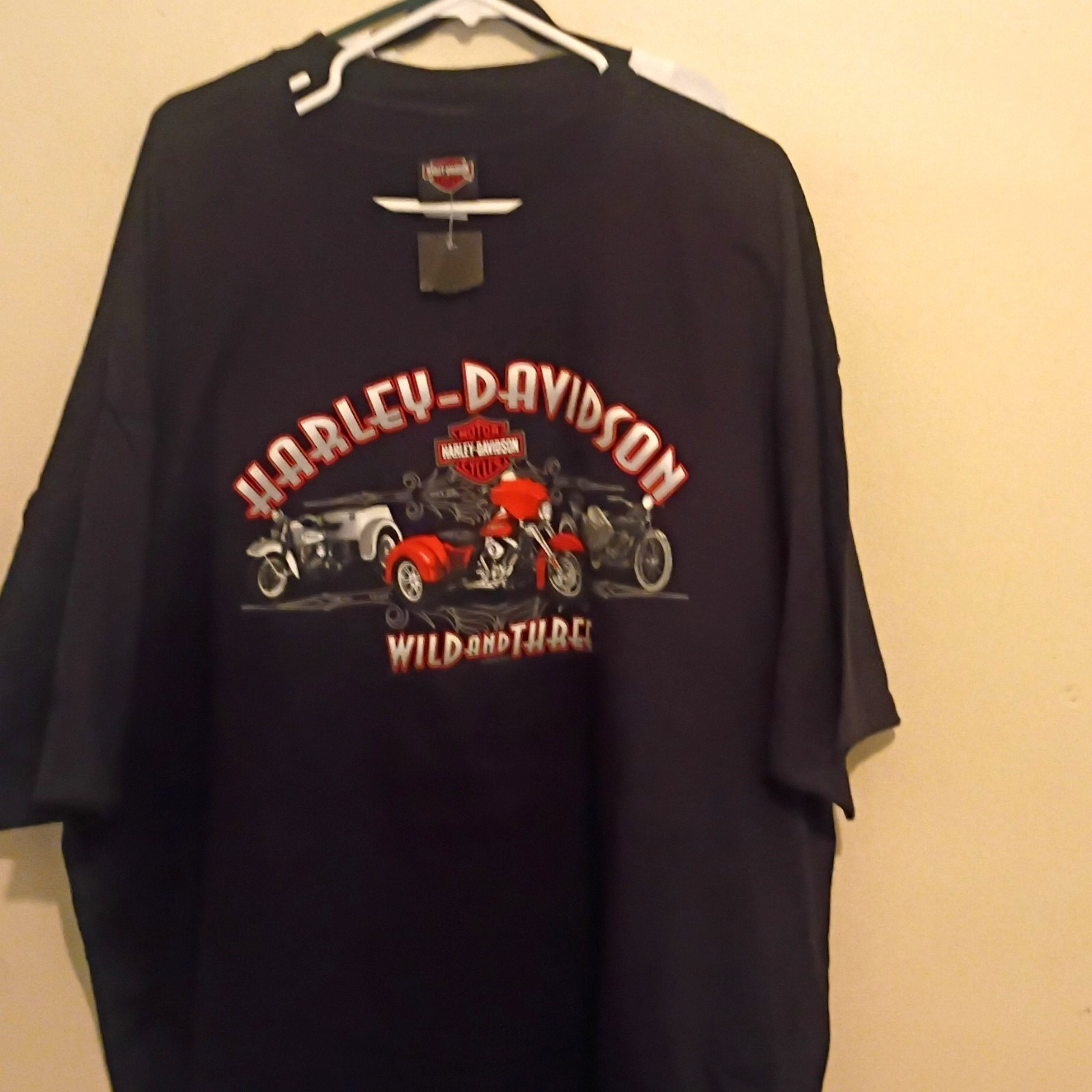 Harley-Davidson Wild & Free Birch Run MI Graphic T-Shirt 4XL