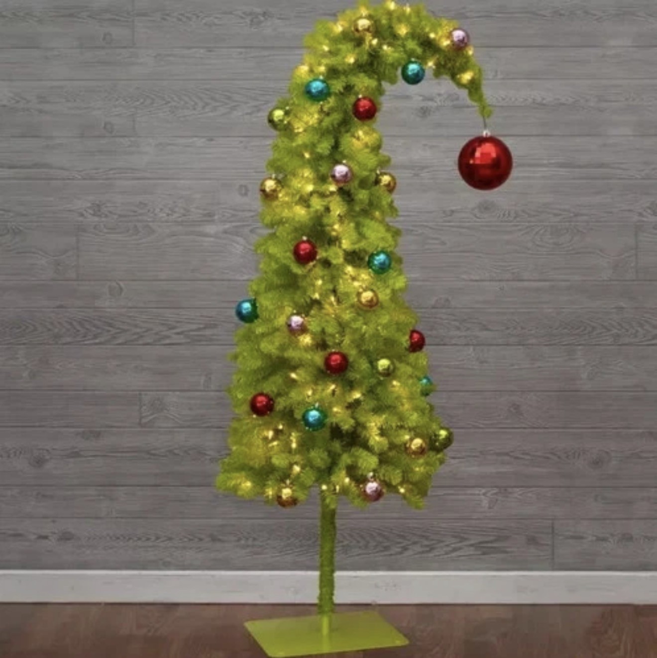 The Grinch 5' LED Pre-Lit Bright Green Whimsical Christmas Tree Hobby Lobby 2025 The Grinch 5' LED Pre-Lit Bright Green Whimsical Christmas Tree Hobby Lobby 2025