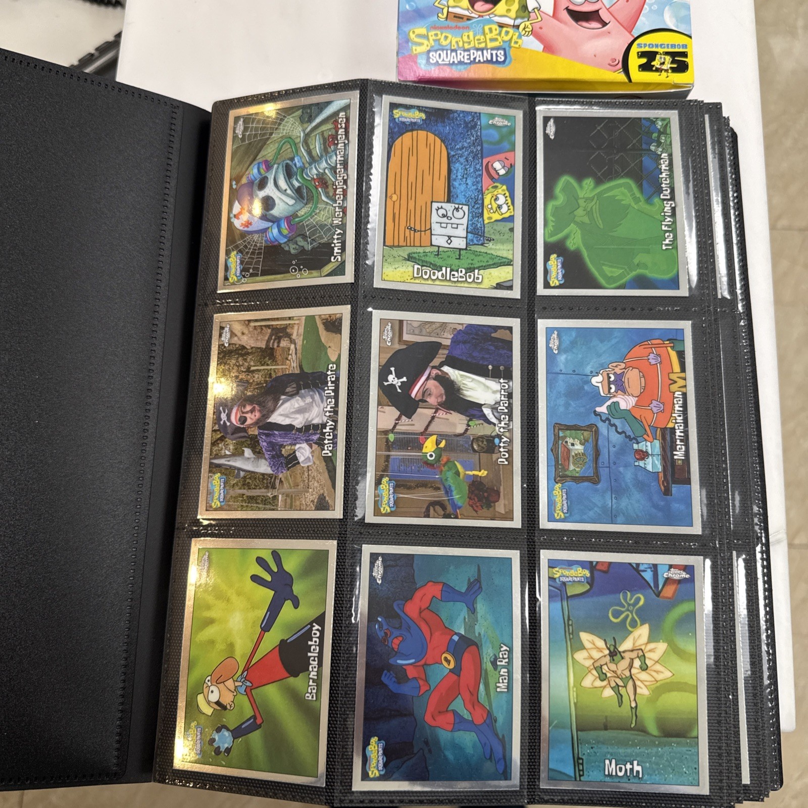 2025 Topps Chrome Spongebob ~ Complete Base Set  1-200 🍍 + more