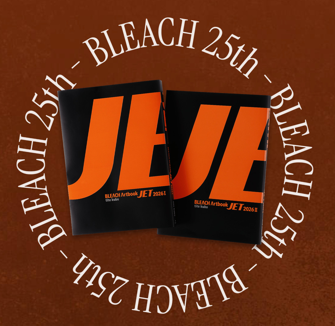 PreOrder BLEACH Artbook JET 2026 25th Anniversary 1 & 2 Set Taito Kubo