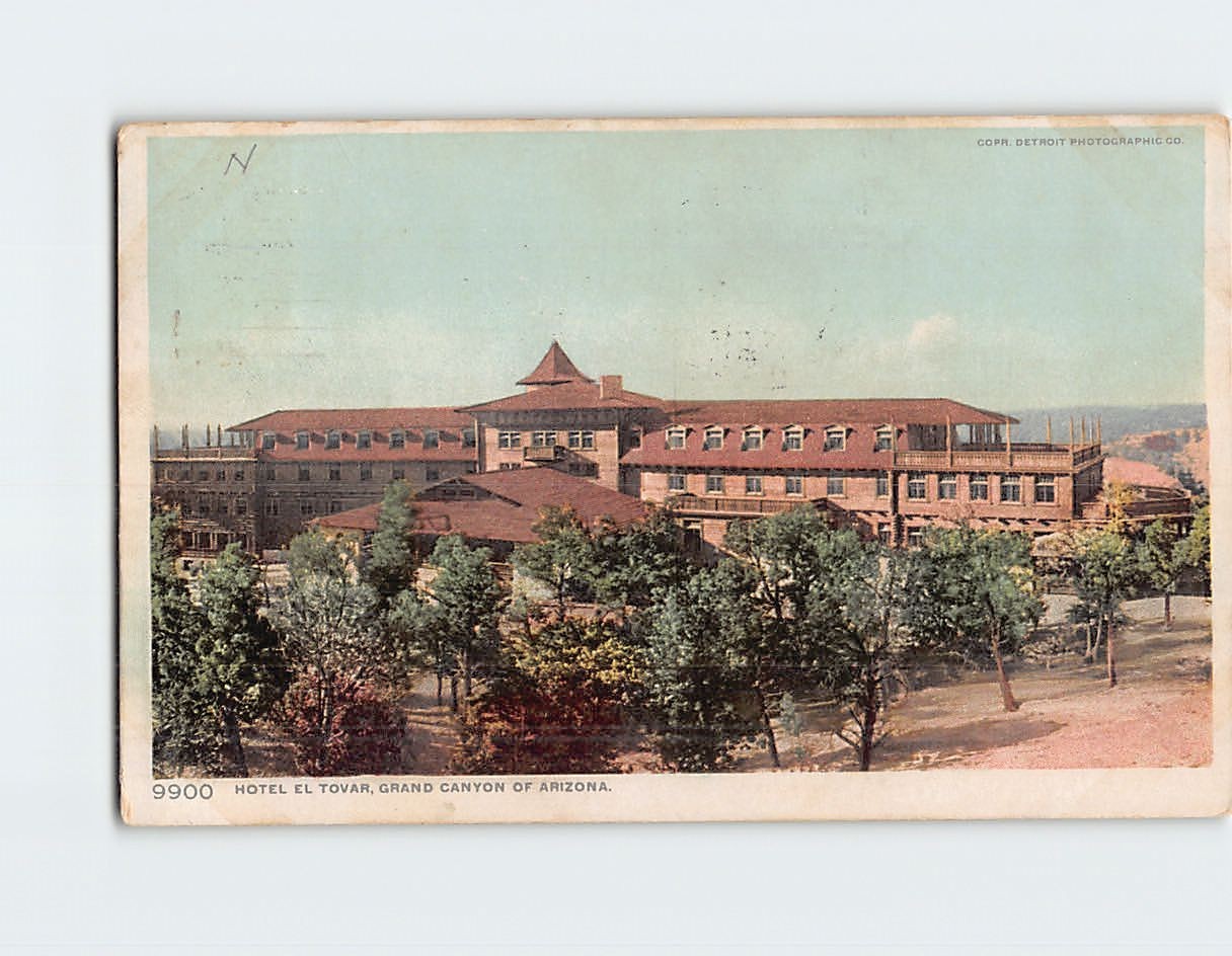 El Tovar Hotel at the South Rim of the Grand Canyon Arizona USA H-29198
