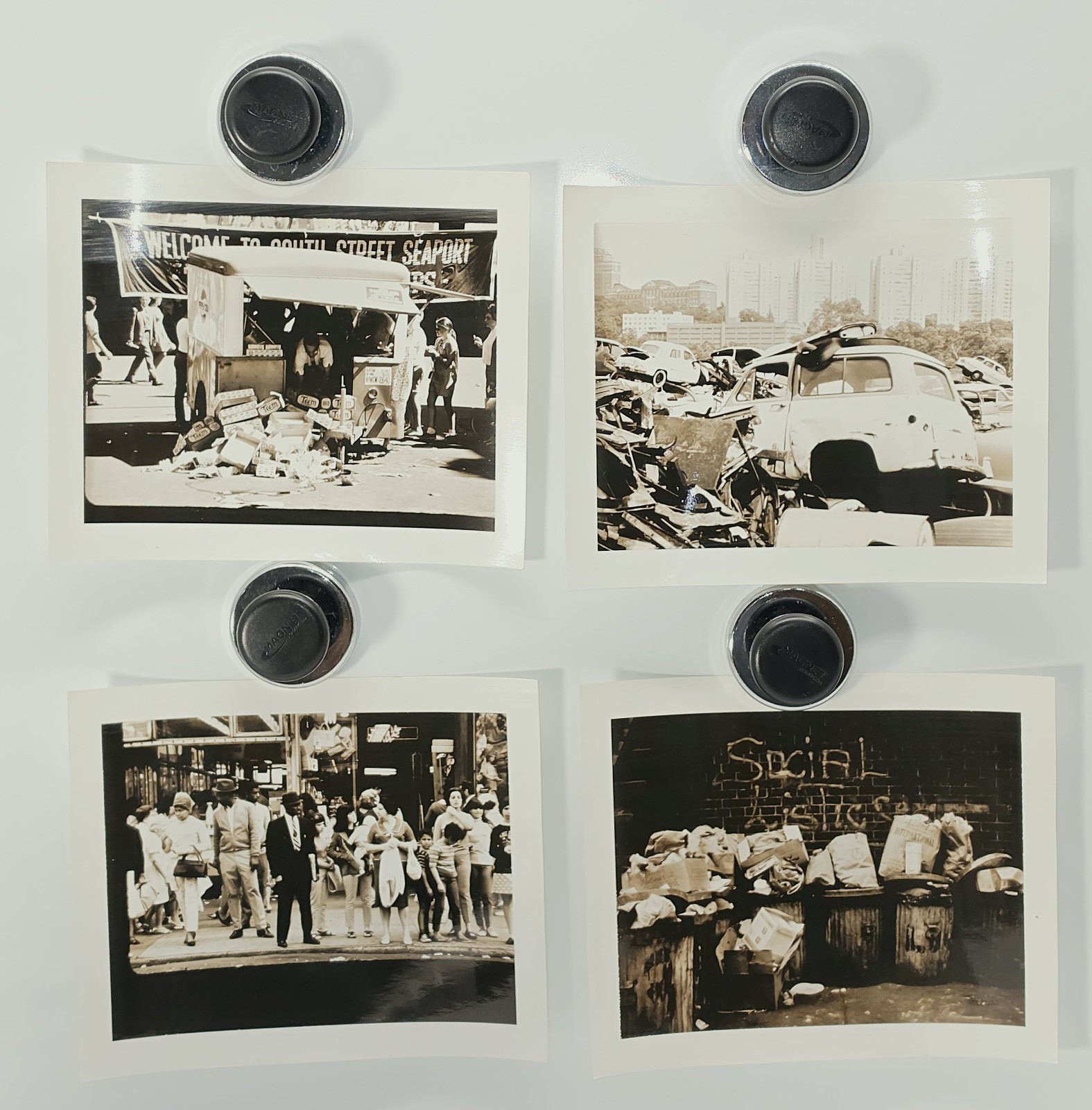 Lot of 4 Vintage 1960s New York City Documentary Photographs by Jon Henry Lot of 4 Vintage 1960s New York City Documentary Photographs by Jon Henry
