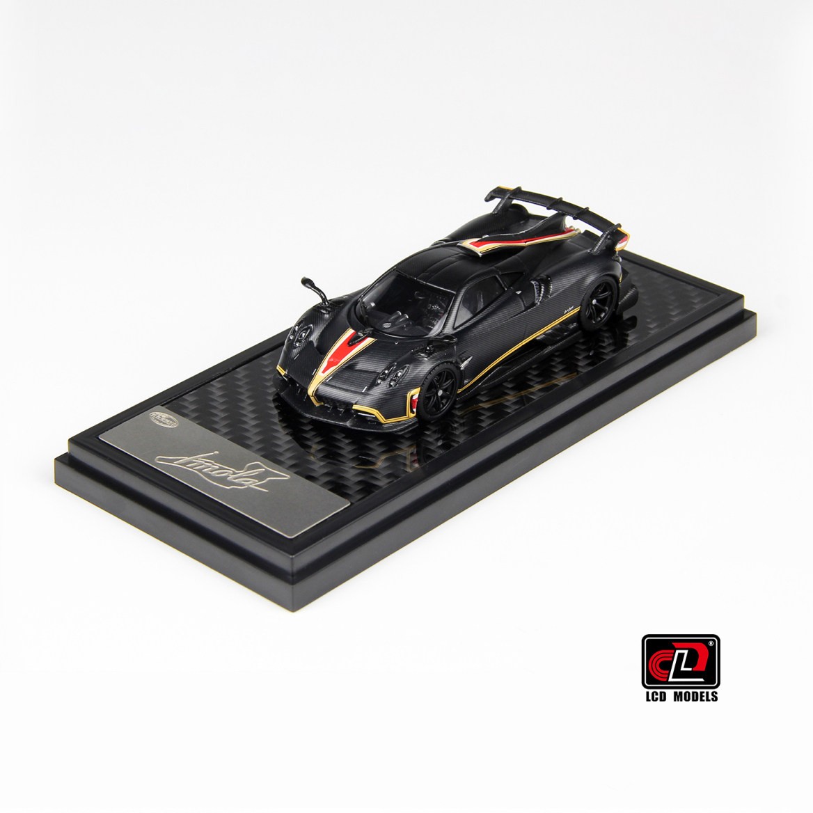 1/64 Scale Imola Black Supercar – Diecast Metal Alloy Car Hobby Collectible