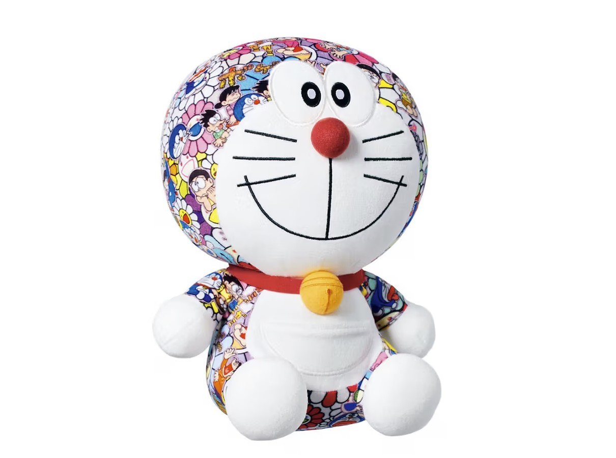 UNIQLO x Takashi Murakami Doraemon Limited Plush Doll Japan Authentic – NEW