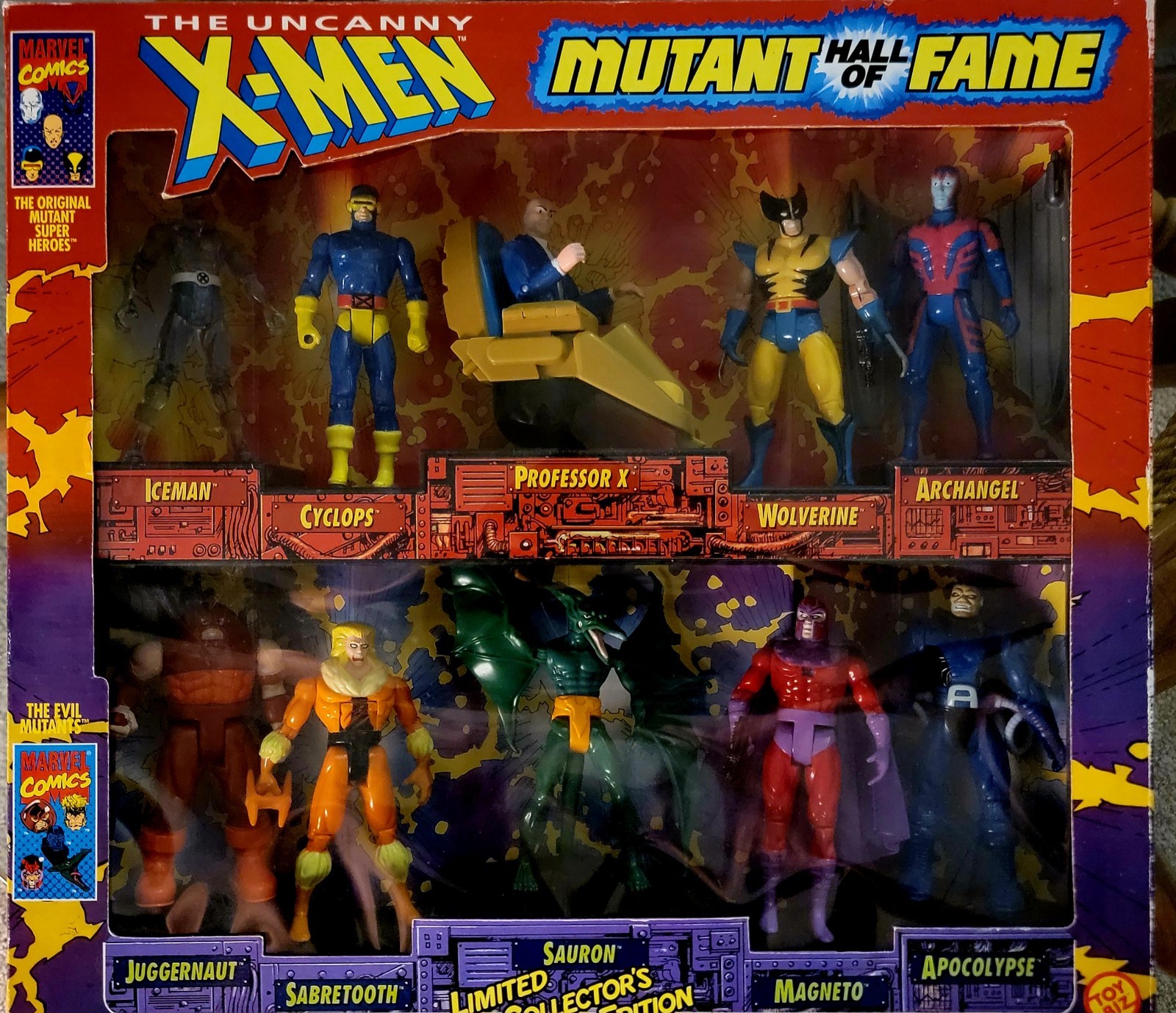 Vintage ToyBiz X-Men Mutant Hall of Fame Limited Collector’s Edition Figures Vintage ToyBiz X-Men Mutant Hall of Fame Limited Collector’s Edition Figures