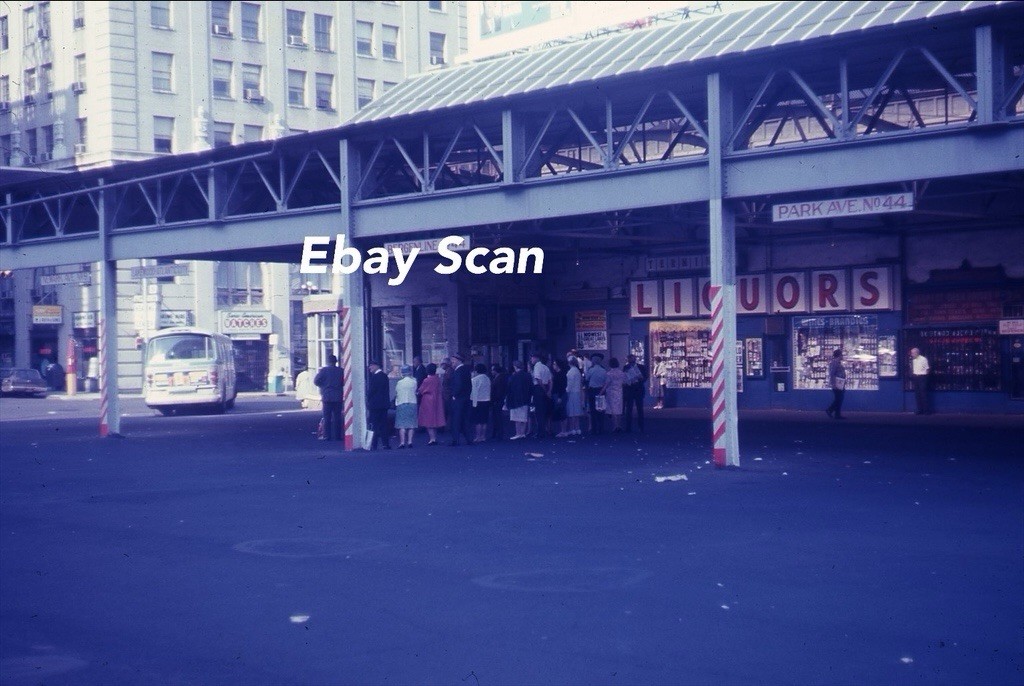 Original 35mm Slide Journal Square Bus Terminal Street Scene Jersey City NJ 1969 Original 35mm Slide Journal Square Bus Terminal Street Scene Jersey City NJ 1969