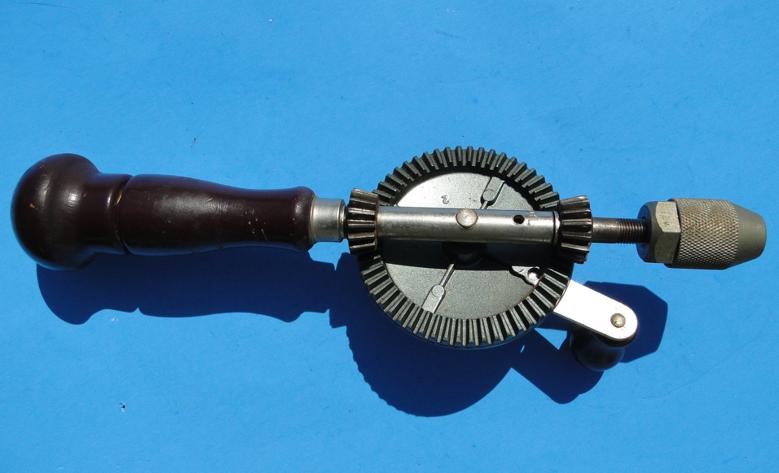 VTG 80\'s Craftsman DD9-4231 Hand Drill - Eggbeater Style-Made in USA