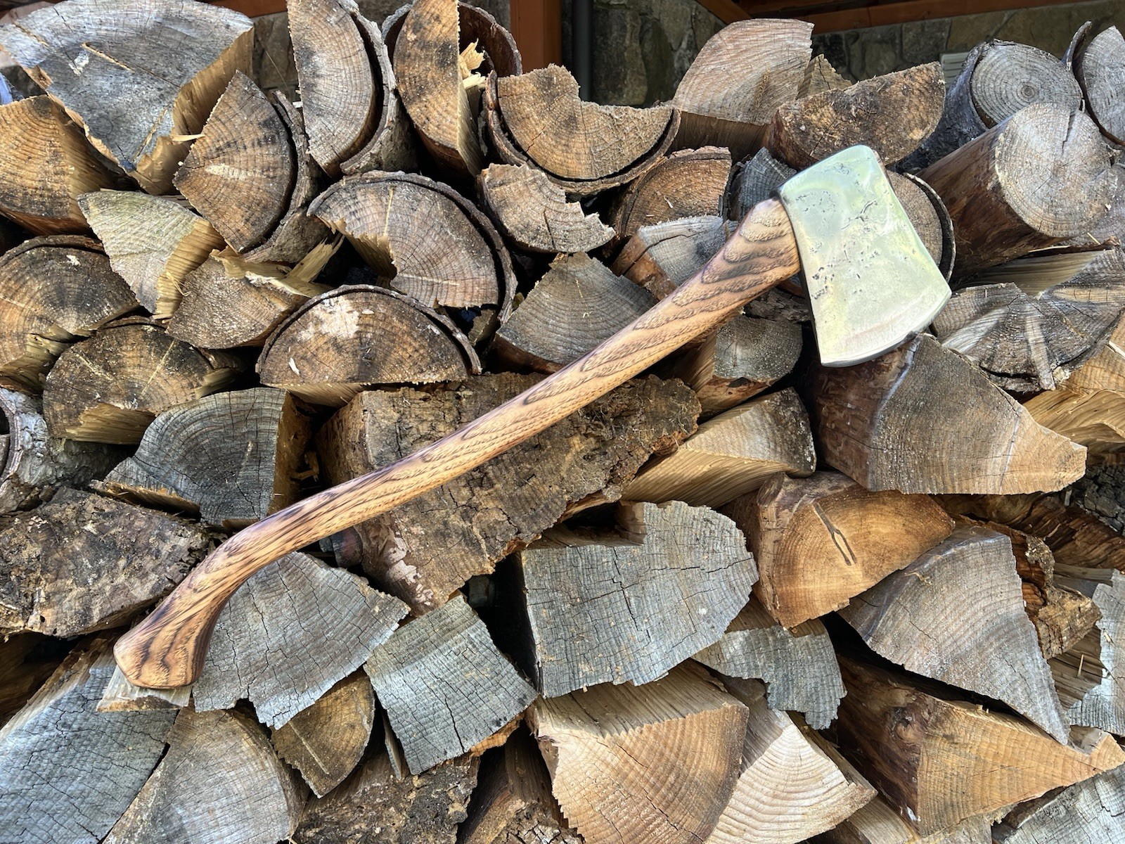 4 1/2 Pound Unmarked Tasmanian Pattern Axe, Voices Of Jake Handle