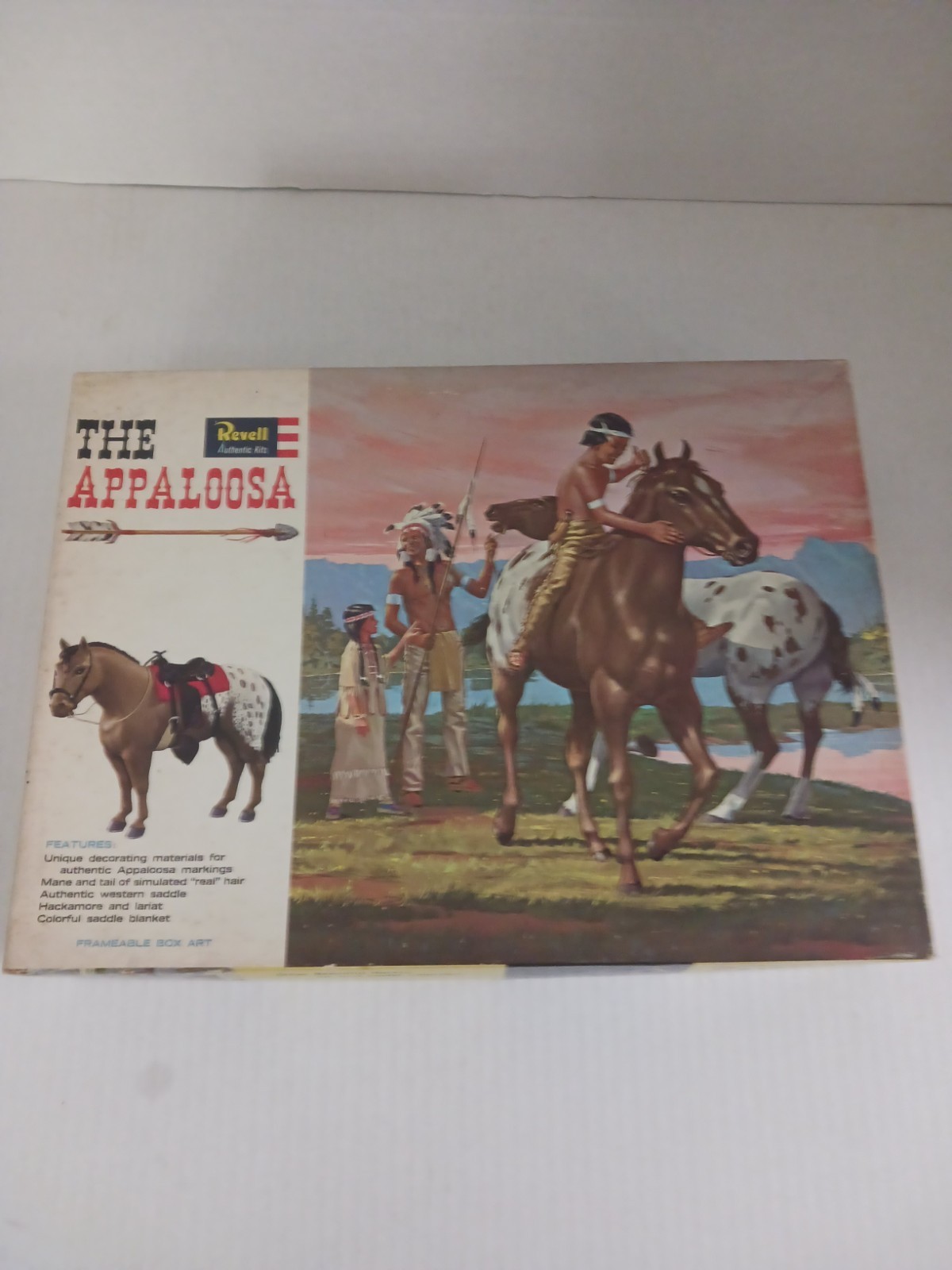Vintage Ultra Rare Revell Appaloosa Horse Model Kit New Old Stock Vintage Ultra Rare Revell Appaloosa Horse Model Kit New Old Stock