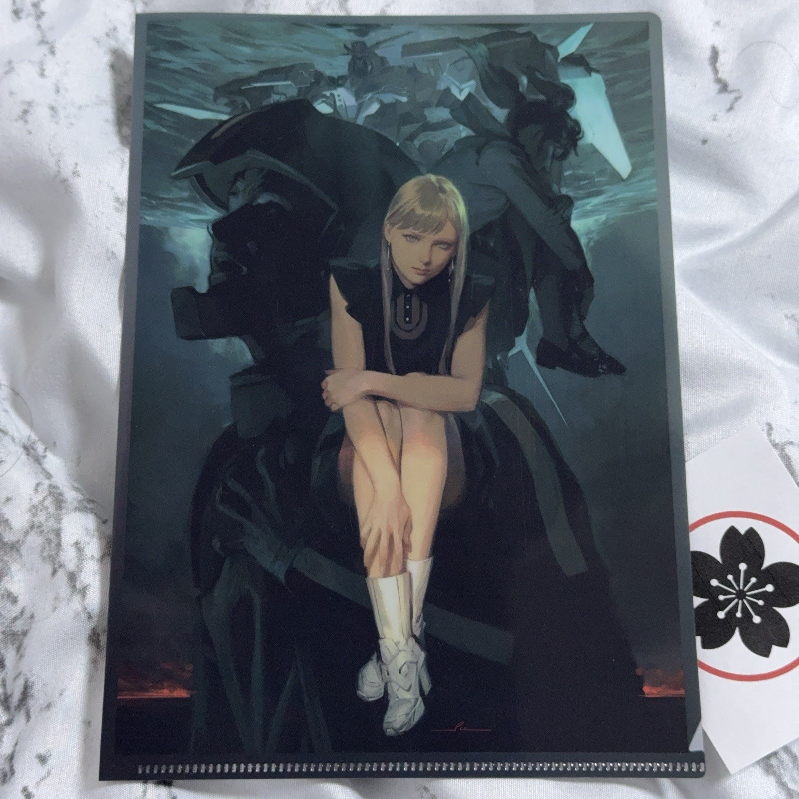 Gundam Movie Hathaway Sorcery of Circe Bonus #10 Clear File Pablo Uchida Japan