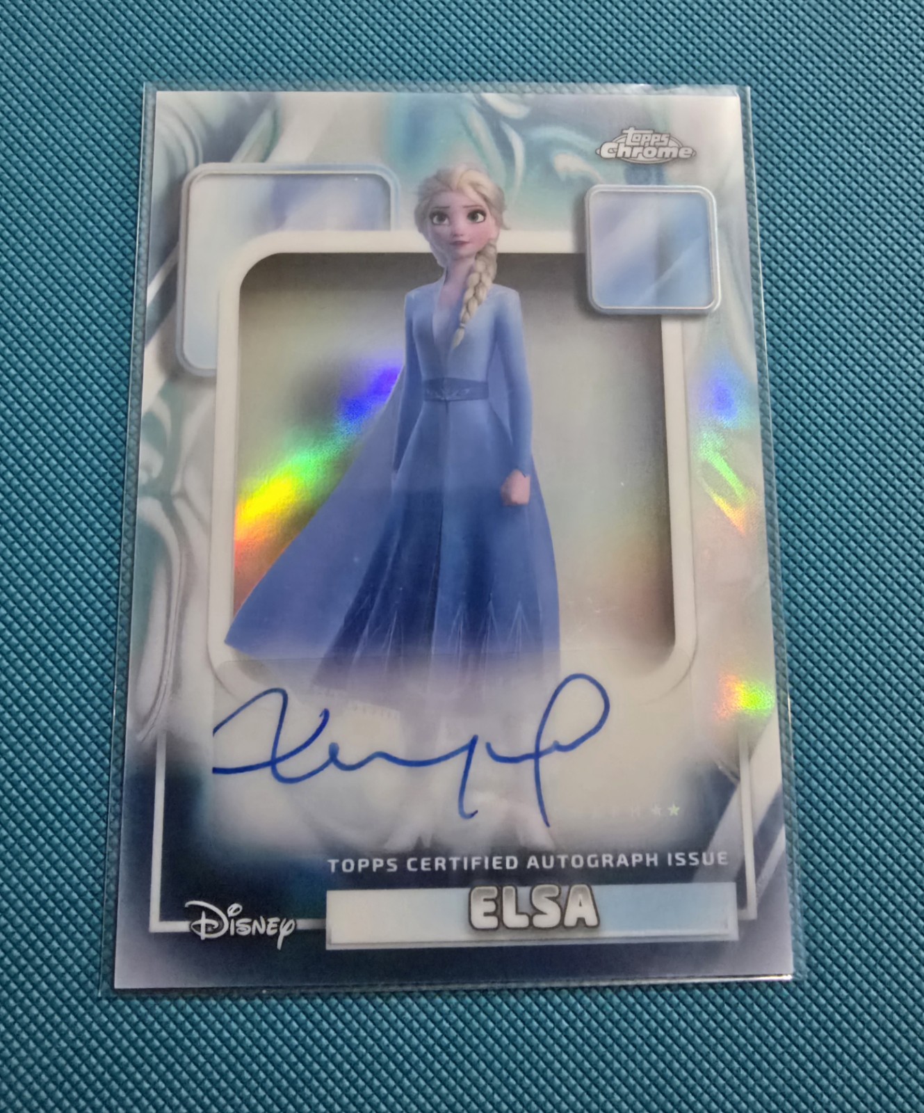 2026 TOPPS Chrome Disney Frozen Elsa Autograph Idina Menzel SSP 2026 TOPPS Chrome Disney Frozen Elsa Autograph Idina Menzel SSP