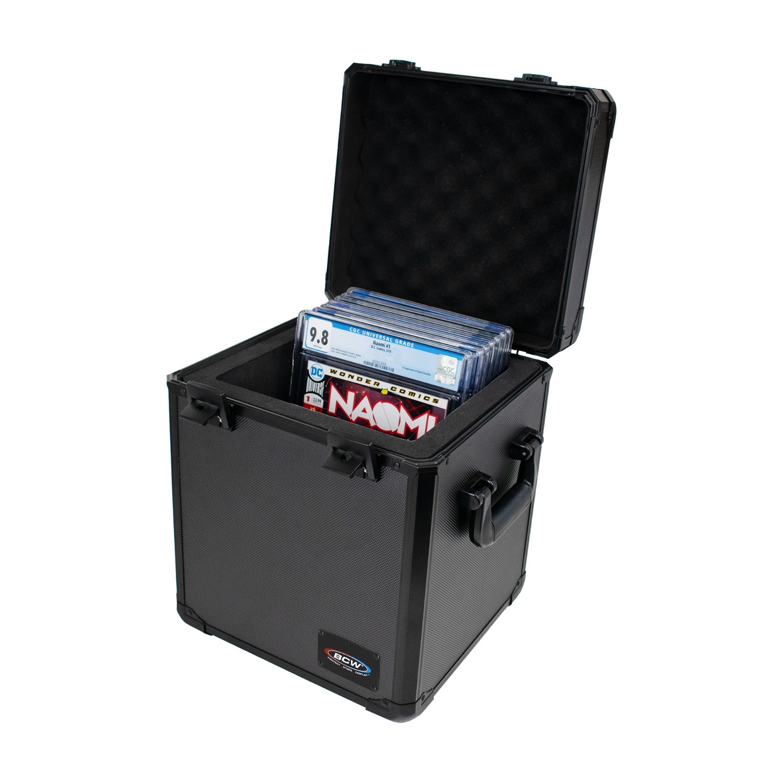 BCW Large Graded Latching Case Holds 15 Graded Comics or Magnetic Slabs - Large BCW Large Graded Latching Case Holds 15 Graded Comics or Magnetic Slabs - Large
