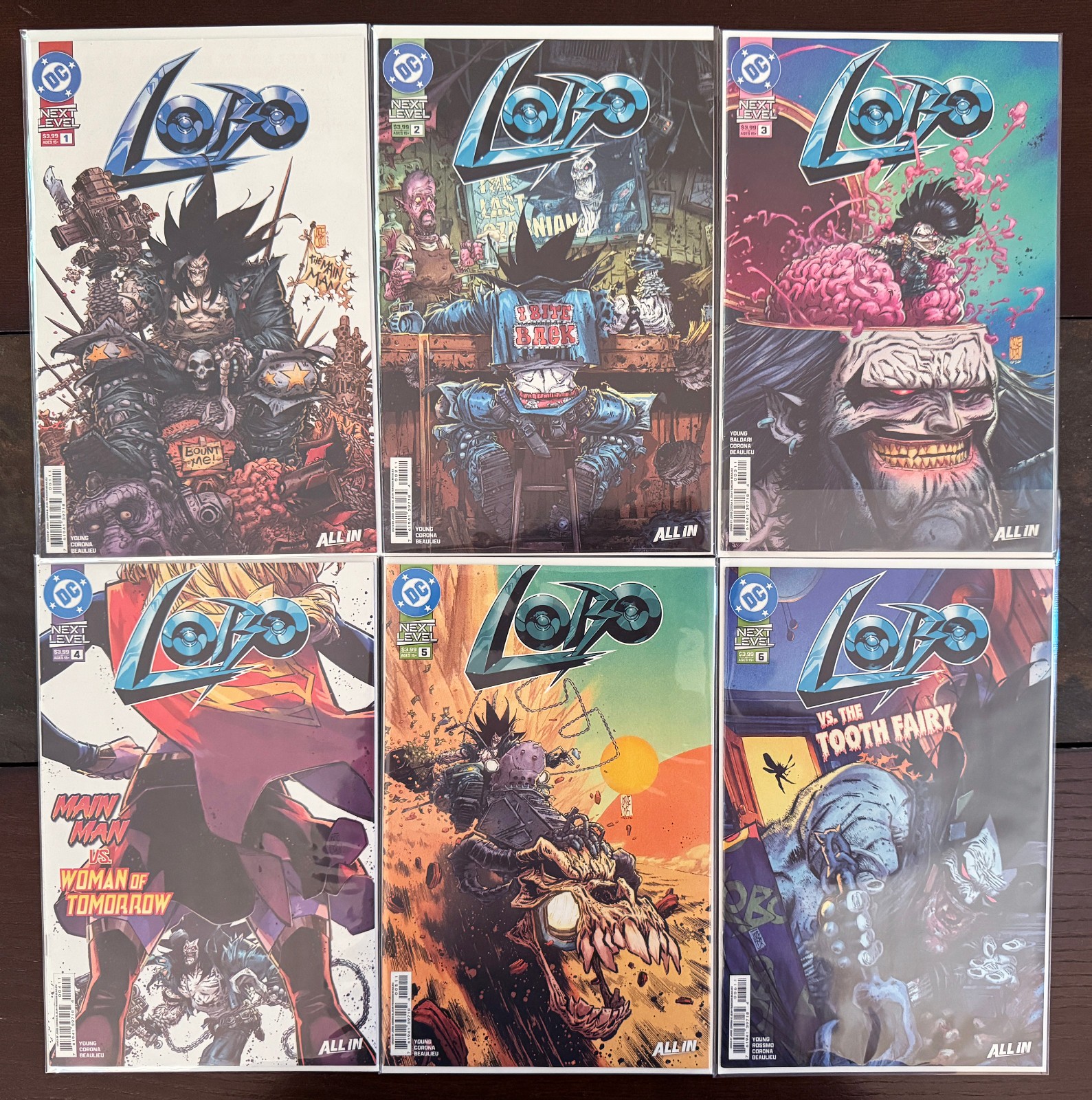 LOBO (2026) #1 2 3 4 5 6, DC COMICS , FIRST PRINTS, COVER A
