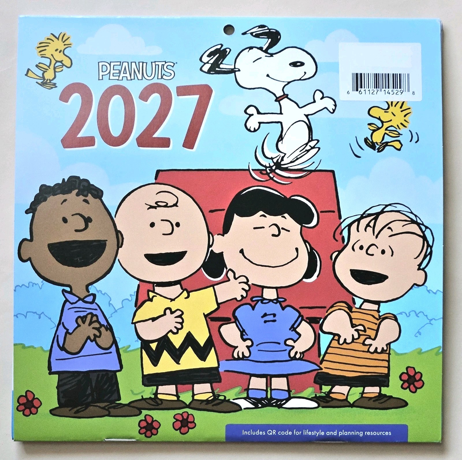 Calendar 2027. Peanuts \