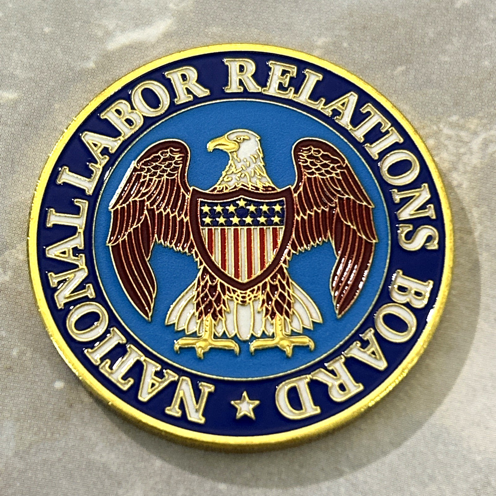 NLRB National Labor Relations Board Challenge Coin US Government Labor Union