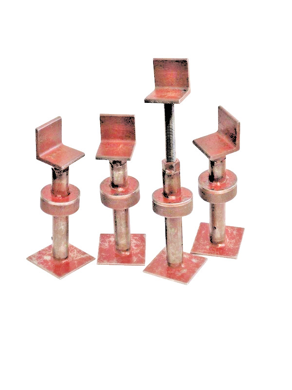 Vintage Precision Adjustable Screw Jack Set of 4 Vintage Precision Adjustable Screw Jack Set of 4