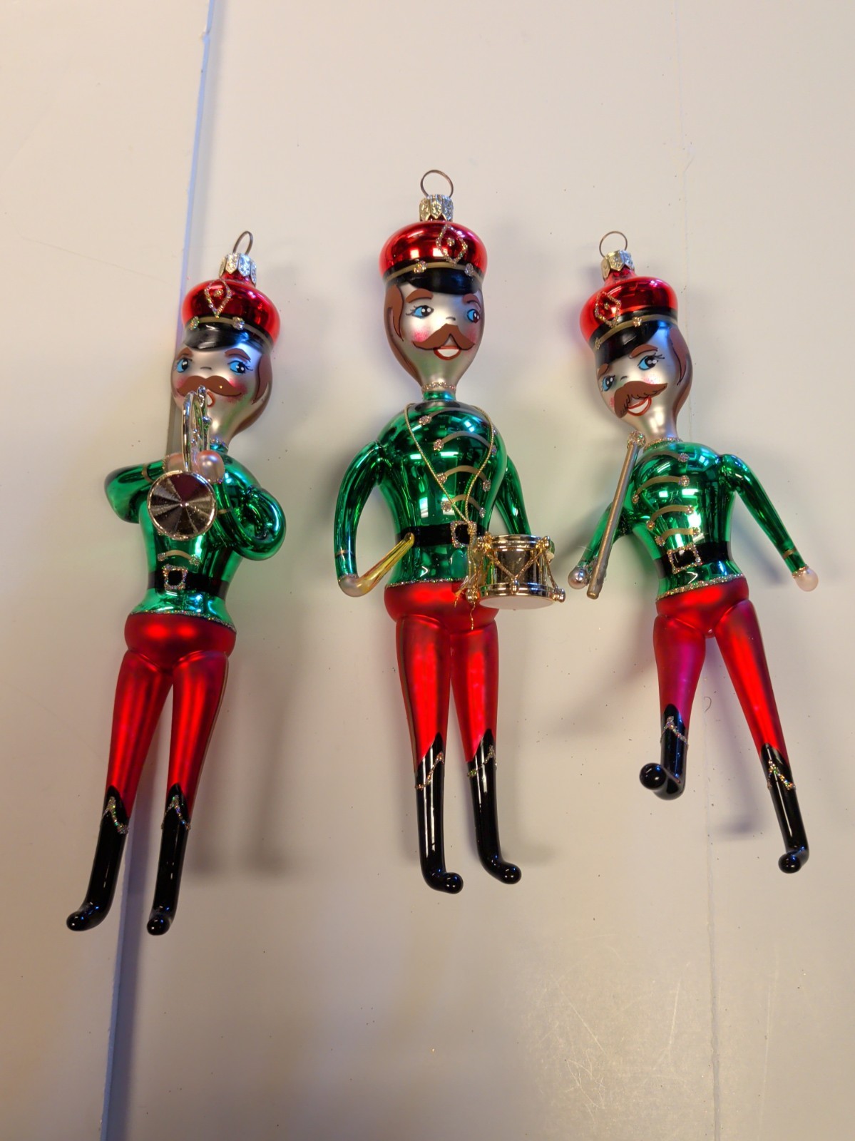 David Strand Ornament Set Of Three David Strand Ornament Set Of Three