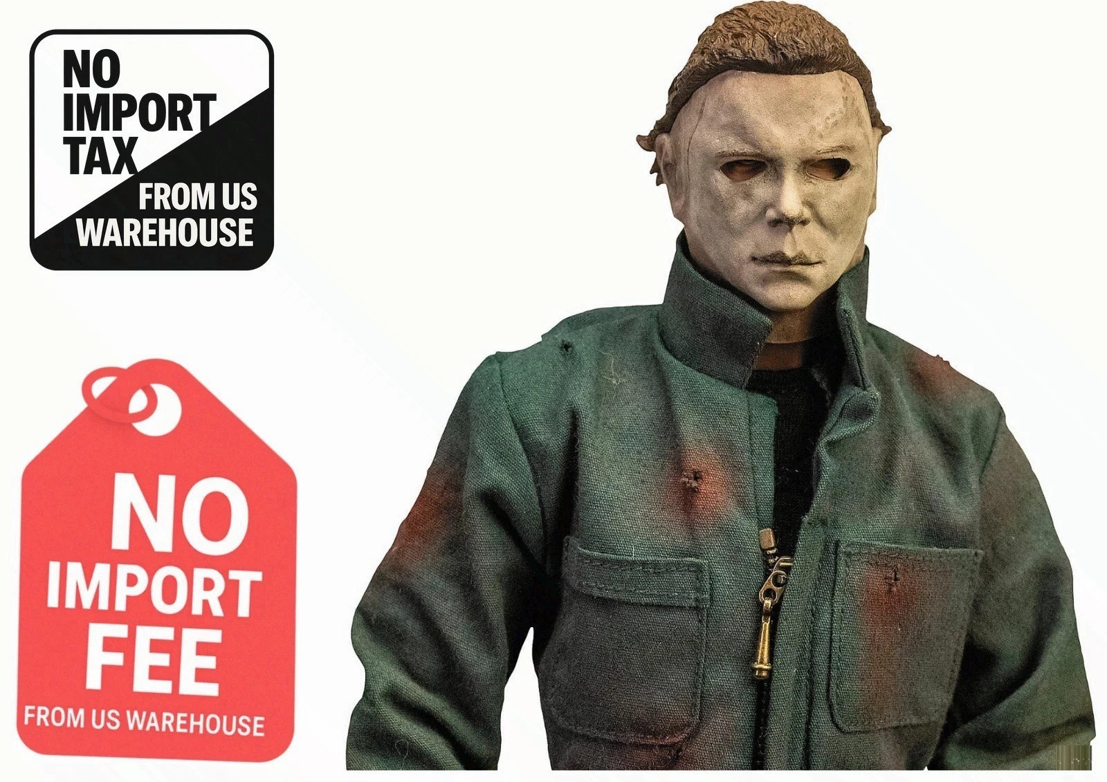 Halloween II Michael Myers Figure Halloween Decoration 