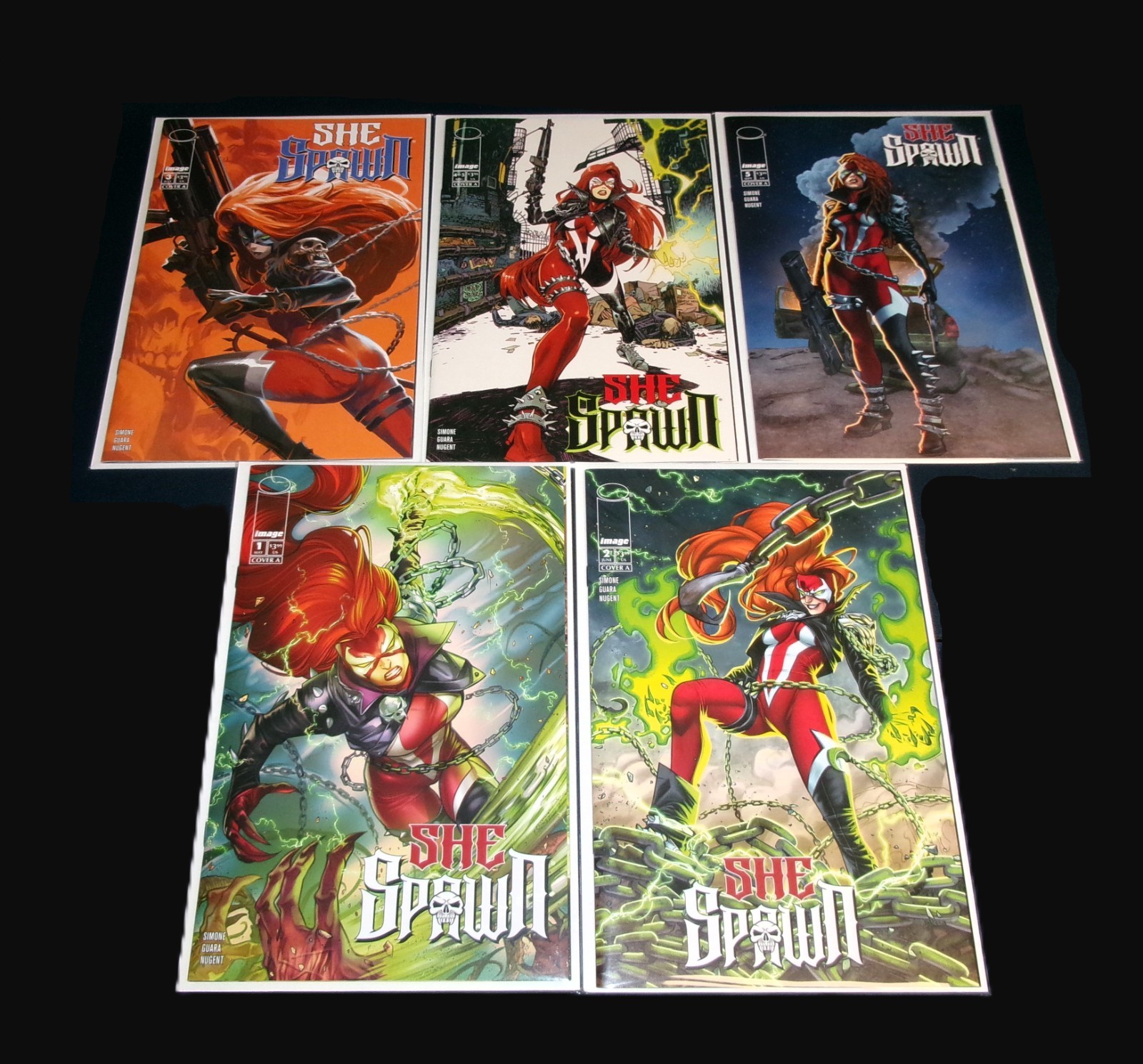 SHE SPAWN #1 2 3 4 5 COVER A SET IMAGE COMICS 2026 NM ToDD McFARLANE NM complete
