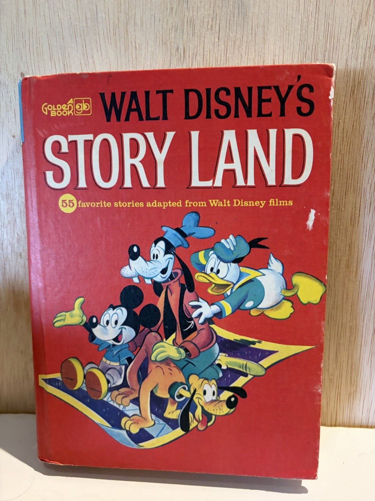 Golden Press Walt Disney's Story Land Hardcover - 55 Stories, Disney