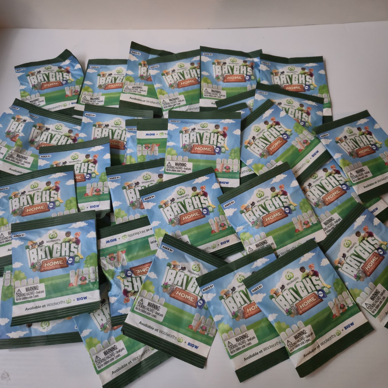 50 x Woolworths Farm Bricks 2023 - Brand New Unopened Bulk Lot x 50 Packs 50 x Woolworths Farm Bricks 2023 - Brand New Unopened Bulk Lot x 50 Packs