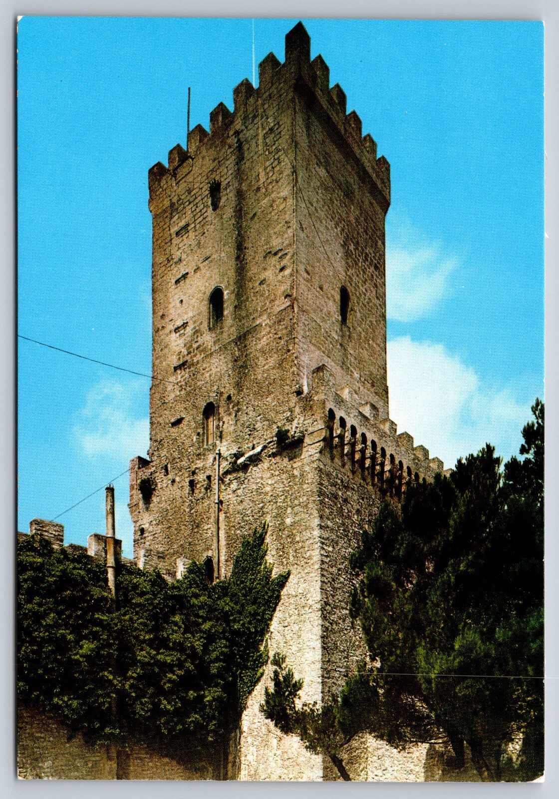 Italy Erice Keep of the Castle of the XIII Century 22T