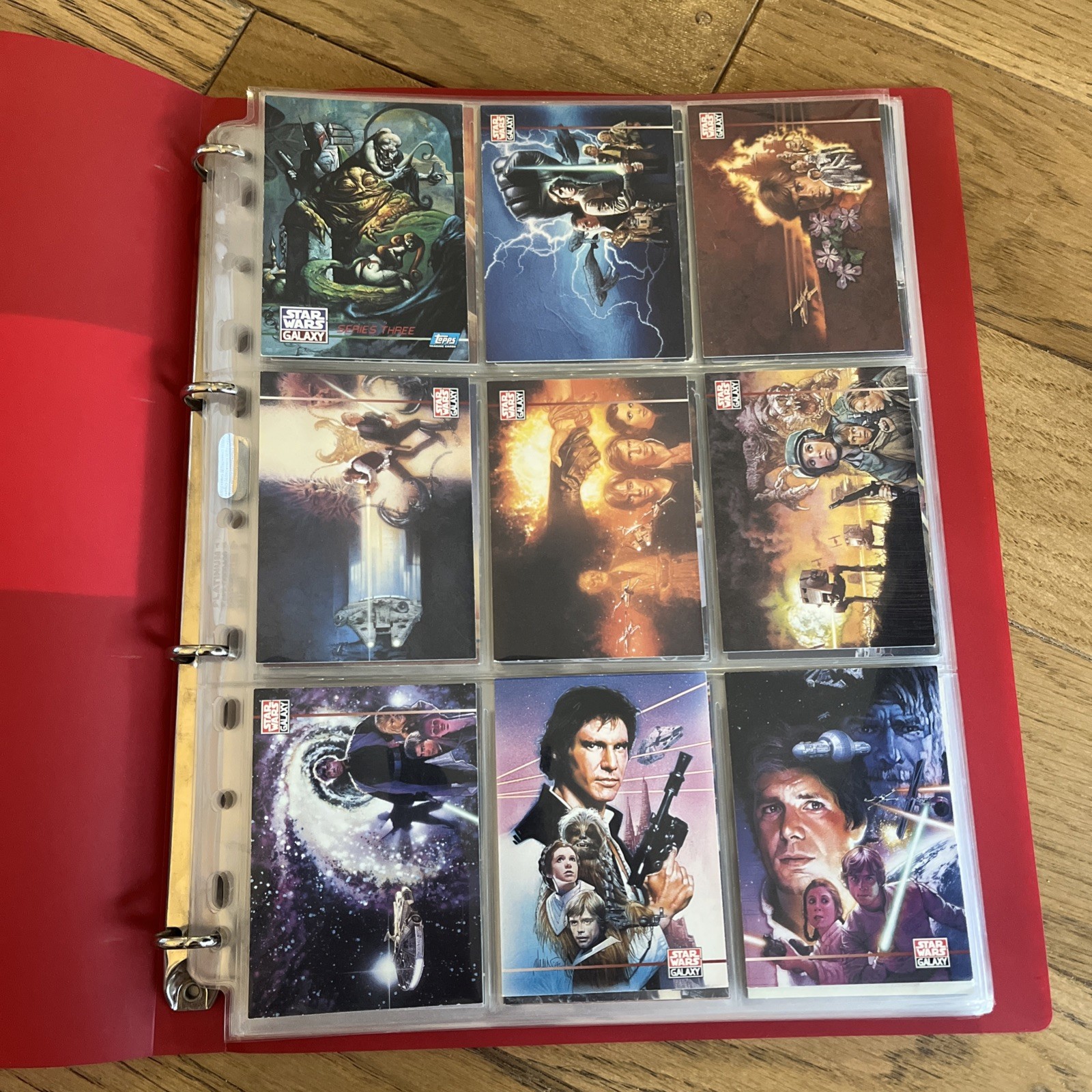1995 Topps Star Wars Galaxy Series 3 103 cards