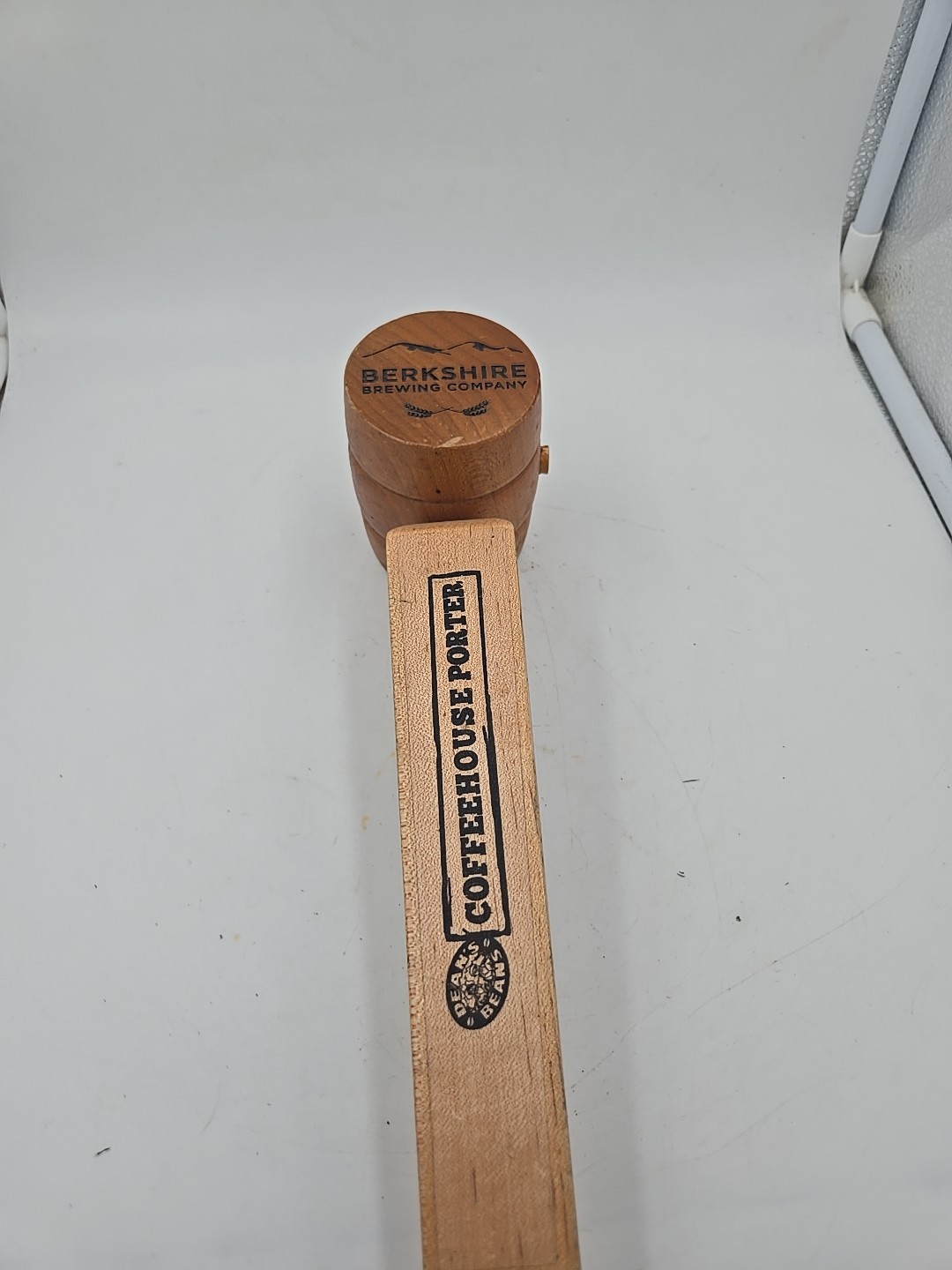 BBC - BERKSHIRE BREWING - COFFEEHOUSE PORTER - BEER TAP HANDLE (RARE) BBC - BERKSHIRE BREWING - COFFEEHOUSE PORTER - BEER TAP HANDLE (RARE)