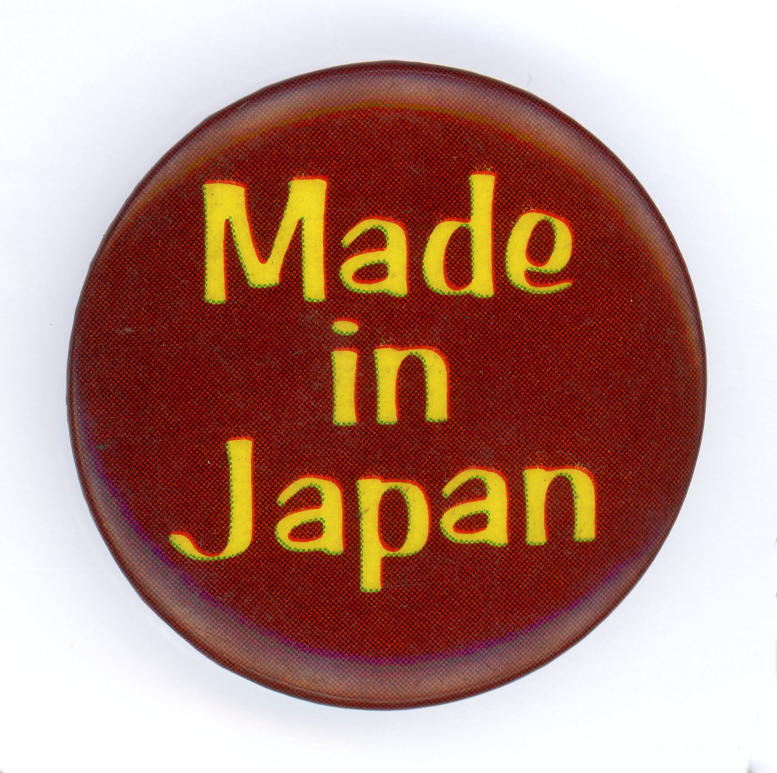 RARE Vintage 1960s Made in Japan Pinback Button Counter Culture 1.25 RARE Vintage 1960s Made in Japan Pinback Button Counter Culture 1.25