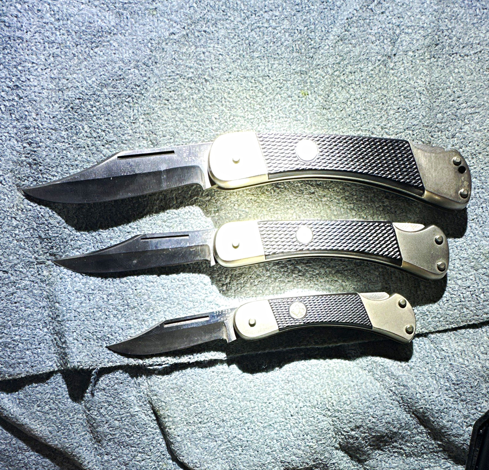 Lot of 3 puma Pocketknives 265, 260, 230/255 excellent condition Lot of 3 puma Pocketknives 265, 260, 230/255 excellent condition