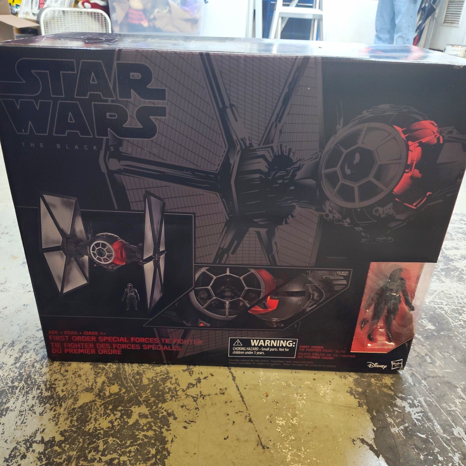Hasbro Star Wars Black Series First Order Special Forces TIE Fighter 2015